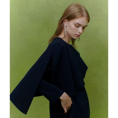 LOULOU WILLOUGHBY】2WAYケープワンピース