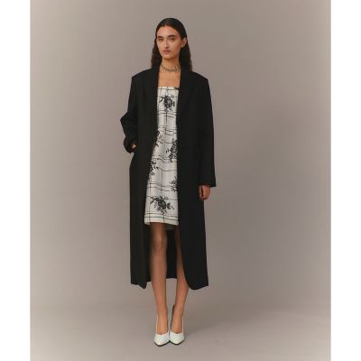 LOULOU WILLOUGHBY】SILK COフラワーチェック