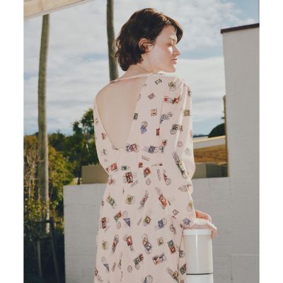 Loulou willoughby allureville ワンピース グローブプリント