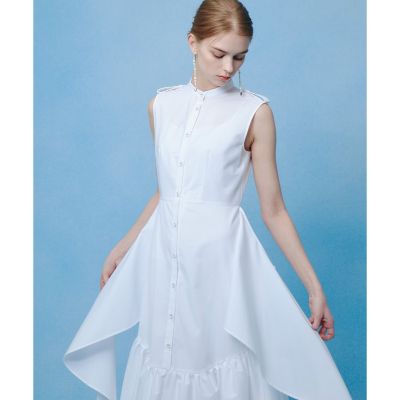 ＜allureville (Women)＞【ＬＯＵＬＯＵ　ＷＩＬＬＯＵＧＨＢＹ】レイヤードレープワンピース