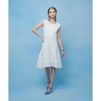 メッシュクロッシェミニワンピース | allureville (Women
