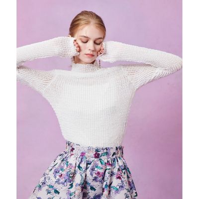 LOULOU WILLOUGHBY】ティアードラッセルプルオーバー