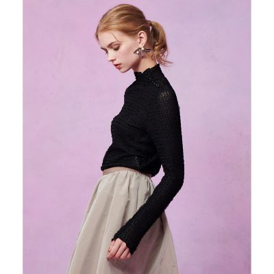 LOULOU WILLOUGHBY】ティアードラッセルプルオーバー