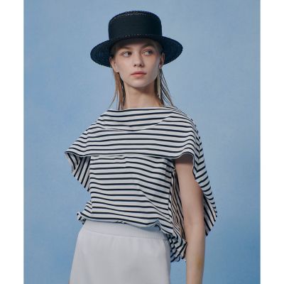 ＜allureville (Women)＞【ＬＯＵＬＯＵ　ＷＩＬＬＯＵＧＨＢＹ】ケープデコルテトップス