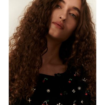 ＜allureville (Women)＞【ＬＯＵＬＯＵ　ＷＩＬＬＯＵＧＨＢＹ】ＣＨＥＲＲＹビジュータンク