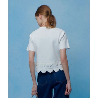 LOULOU WILLOUGHBY】パンチングスカラプルオーバー