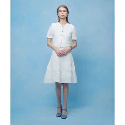 メッシュクロッシェボレロカーディガン | allureville (Women
