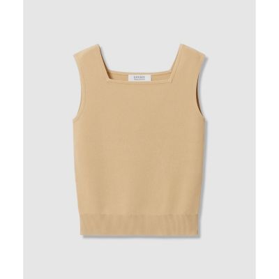 LOULOU WILLOUGHBY】スクエアタンクトップ