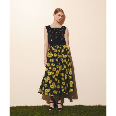 WEB 一部店舗限定 サンフラワービジュータンクトップ | allureville