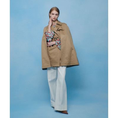 LOULOU WILLOUGHBY】トレンチケープコート