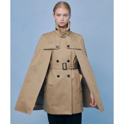LOULOU WILLOUGHBY】トレンチケープコート