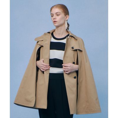 LOULOU WILLOUGHBY】トレンチケープコート