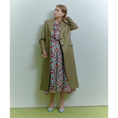 LOULOU WILLOUGHBY】レーヨンブレンドツイル
