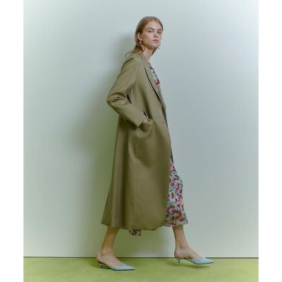 LOULOU WILLOUGHBY】レーヨンブレンドツイル