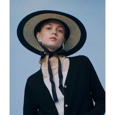 LOULOU WILLOUGHBY】バイカラーキャペリン