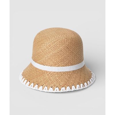 ＜allureville (Women)＞【ＬＯＵＬＯＵ　ＷＩＬＬＯＵＧＨＢＹ】リボントリムクローシュハット