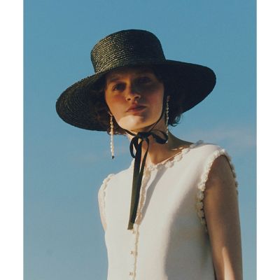 ＜allureville (Women)＞【ＬＯＵＬＯＵ　ＷＩＬＬＯＵＧＨＢＹ】ＭＩＡ　ＳＴＲＡＷ　ＣＡＰＥＬＩＮＥ