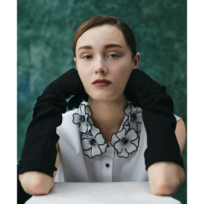 ALIEN FRILL SQUARE SHIRT（300JS230