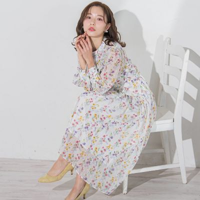 ラメシアーフラワーワンピース | QUEENS COURT（Women