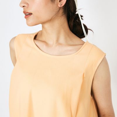 バックリボンワンピース≪手洗い可能≫
