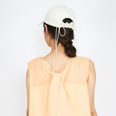 バックリボンワンピース≪手洗い可能≫