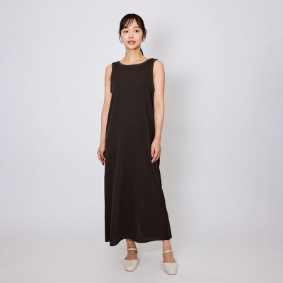 【新品】【定価3.9万】 ANAYI リネン調オックスポケット付き ワンピース リネン調オックスポケット付き ワンピース ベルト付き | ANAYI