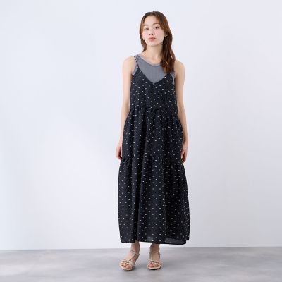 カットドビードットキャミワンピース | QUEENS COURT (Women