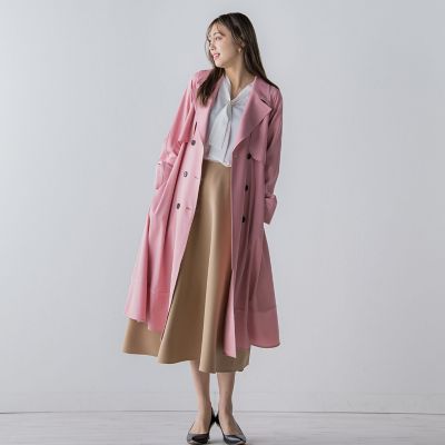 デニムシャンブレートレンチコート