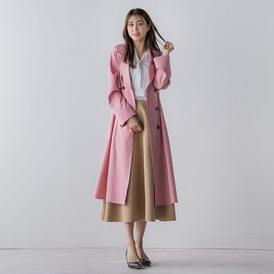 デニムシャンブレートレンチコート