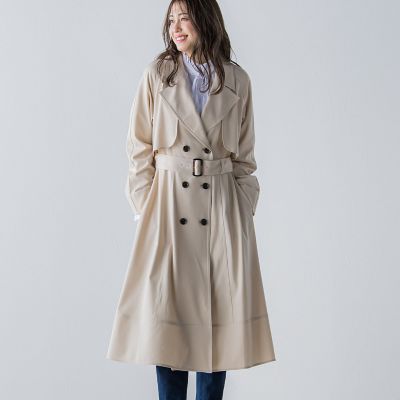 デニムシャンブレートレンチコート