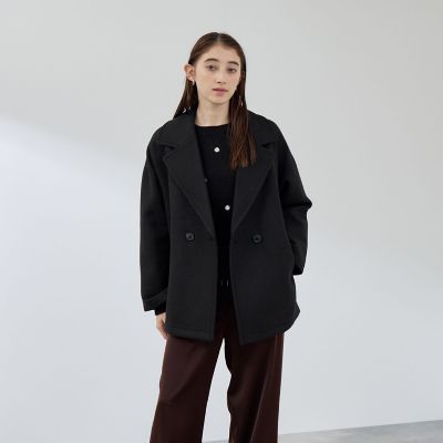 ツィードボンディングミドルコート | QUEENS COURT（Women