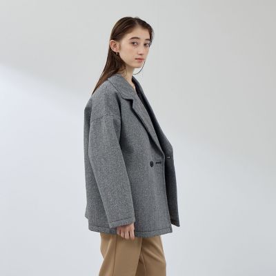 ツィードボンディングミドルコート | QUEENS COURT（Women