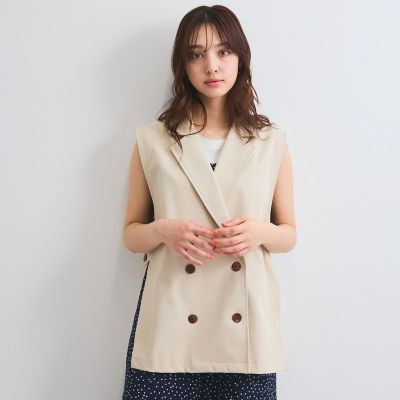 カルゼテーラータックベスト≪手洗い可能≫ カルゼテーラータックベスト≪手洗い可能≫ | QUEENS COURT
