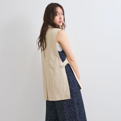カルゼテーラータックベスト≪手洗い可能≫ カルゼテーラータックベスト≪手洗い可能≫ | QUEENS COURT