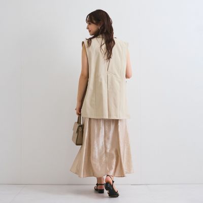 カルゼテーラータックベスト≪手洗い可能≫ カルゼテーラータックベスト≪手洗い可能≫ | QUEENS COURT