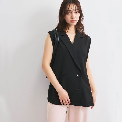 QUEENS COURT（Women）/クイーンズコート カルゼテーラータックベスト≪手洗い可能≫
