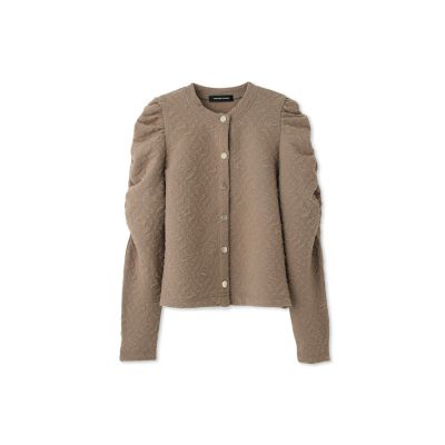 ＜QUEENS COURT（Women）＞フクレチュールＪＱＤカーディッシュジャケット≪手洗い可能≫