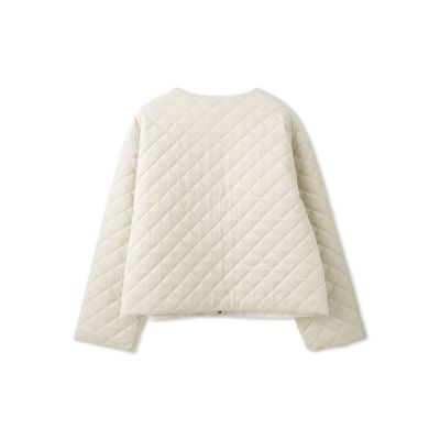 【troisiemeCHACO】38　未使用　ノーカラージャケット　ROSSO troisiemeCHACO】38 未使用 ノーカラージャケット ROSSO ノーカラー