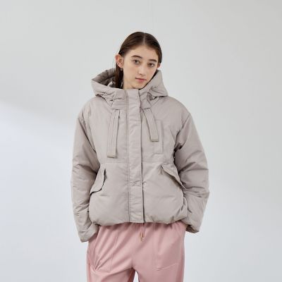 ワークフードピュアダウンジャケット | QUEENS COURT（Women