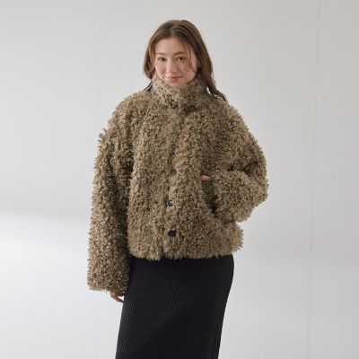 プードルフェイクファーブルゾン | QUEENS COURT（Women）/クイーンズ
