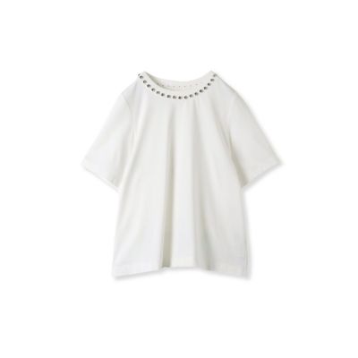 ジュエルネックトップス≪手洗い可能≫