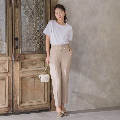 エンボスロゴＴシャツ≪手洗い可能≫