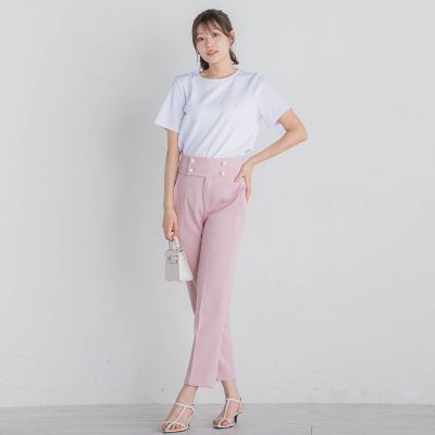 エンボスロゴＴシャツ≪手洗い可能≫