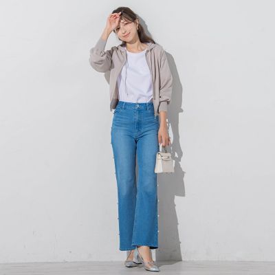 エンボスロゴＴシャツ≪手洗い可能≫