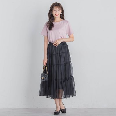 エンボスロゴＴシャツ≪手洗い可能≫