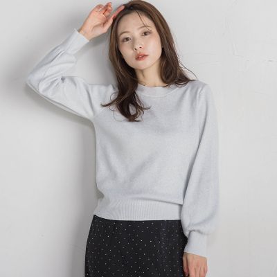 抗ピリングスウェットライクラメニット≪手洗い可能≫