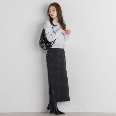 抗ピリングスウェットライクラメニット≪手洗い可能≫
