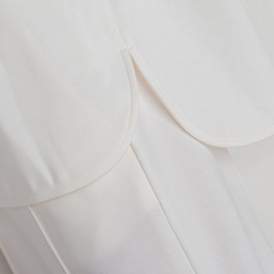 ポンチギャザースリーブカットソー≪セットアップ対応／手洗い可能≫