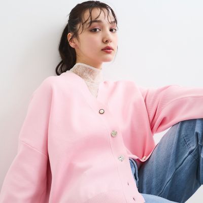 フラワーレースハイネックトップス≪洗濯機で洗える≫ | QUEENS COURT