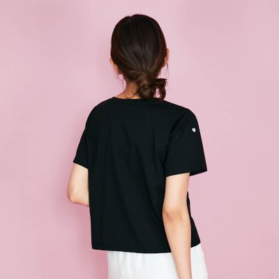 ハート刺繍Tシャツ≪洗濯機で洗える≫ | QUEENS COURT (Women